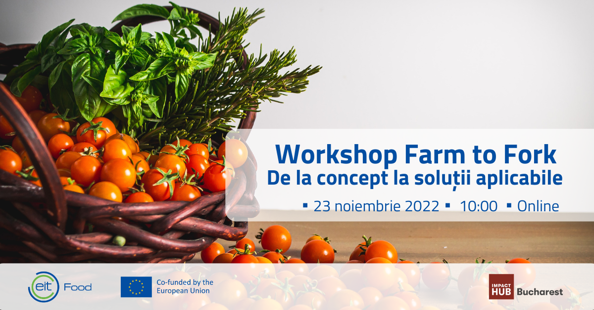 Farm to fork workshop – from concept to practical solutions - EIT Food